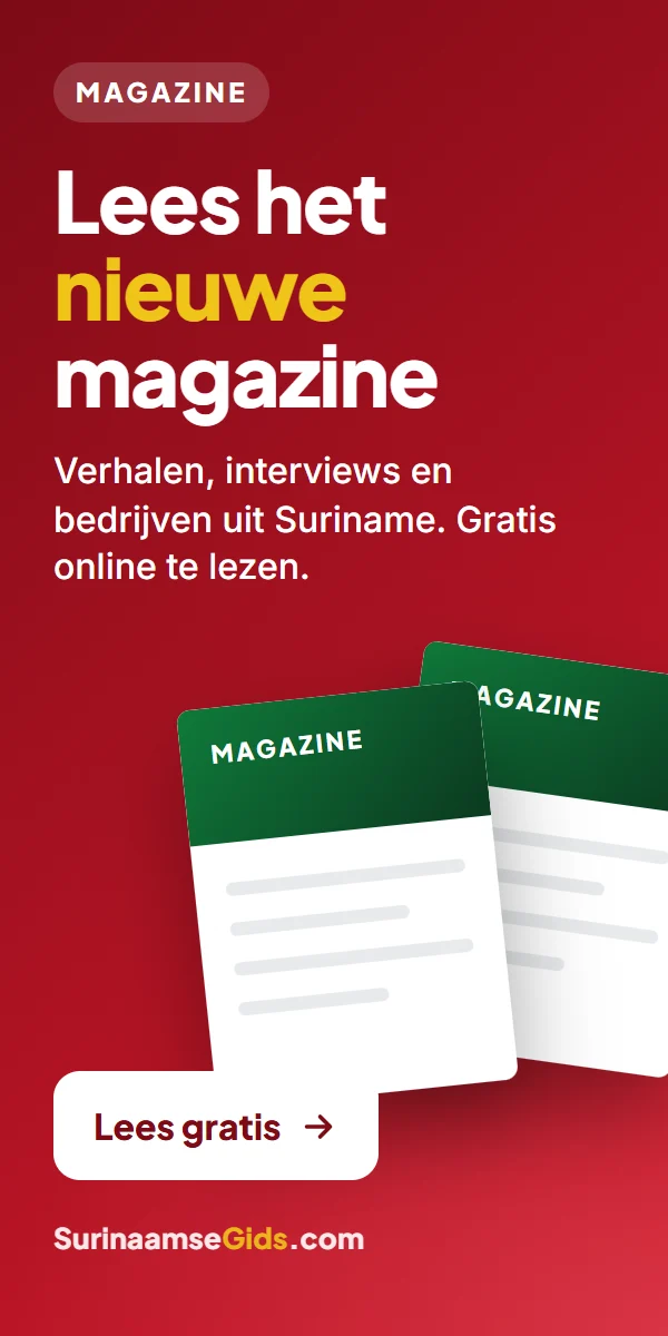 Eigen banner: Magazine (staand)