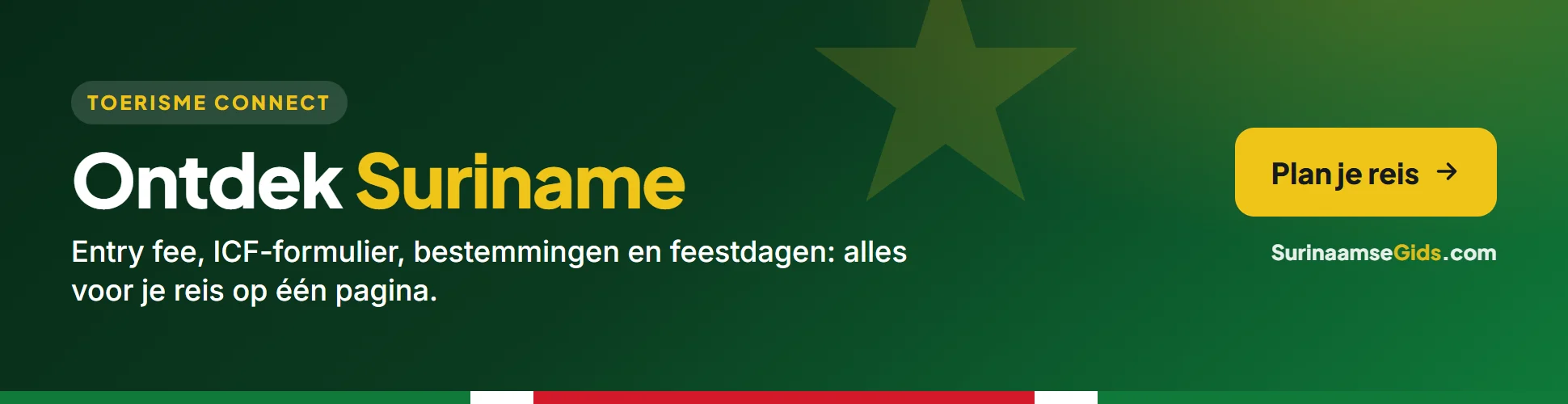Eigen banner: Toerisme Connect (breed)