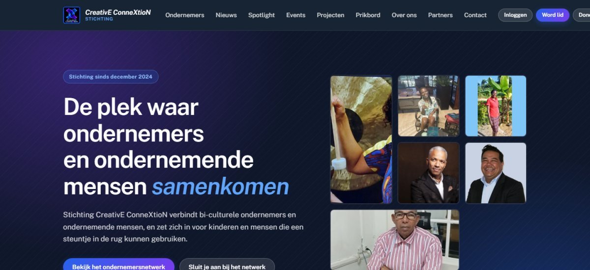 Stichting CreativE ConneXtioN verbindt ondernemers in de diaspora