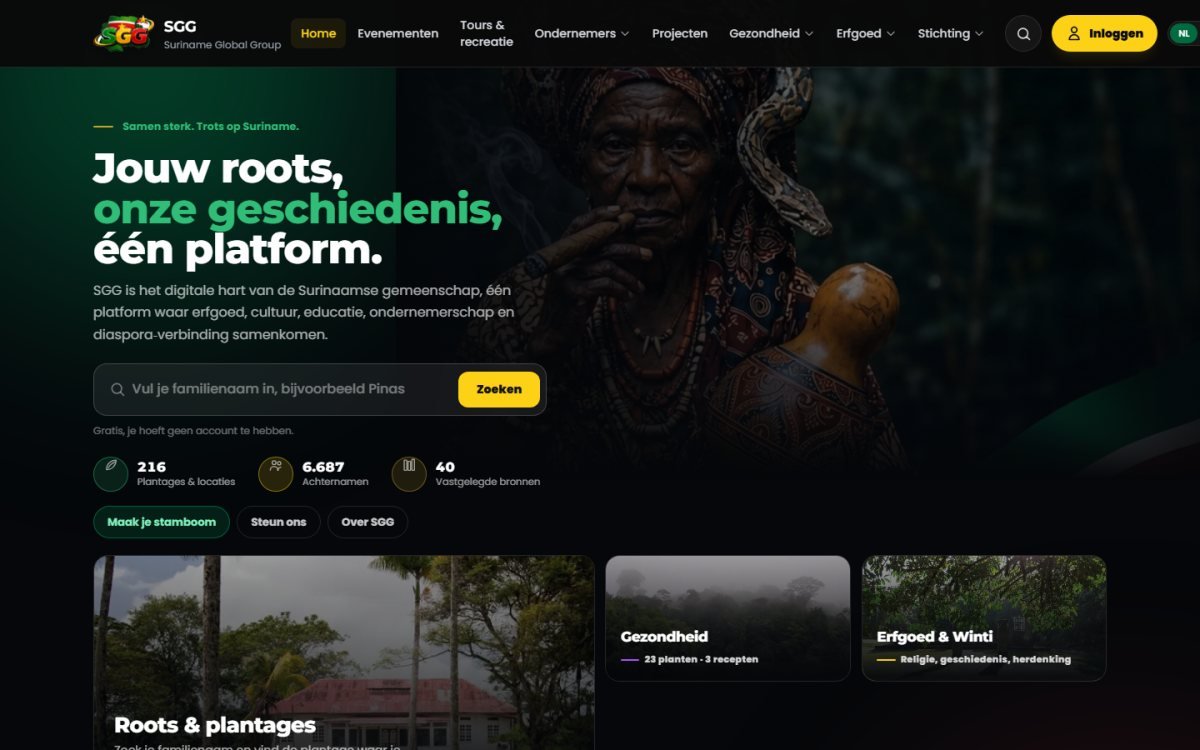 Suriname Global Group: het digitale hart van de Surinaamse diaspora