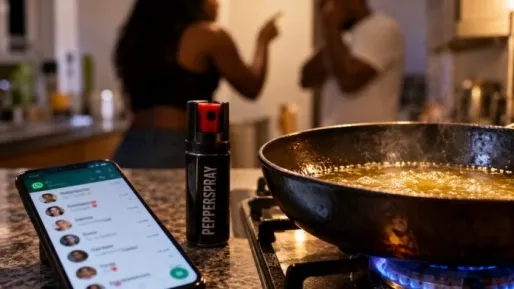 Vrouw (22) gearresteerd in Suriname na mishandeling van vriend met hete olie en pepperspray