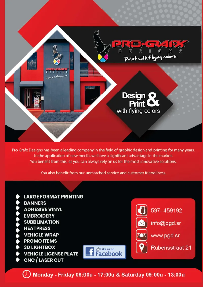 Pagina 10 van Surinaamse Gids Exclusief Magazine Editie 1