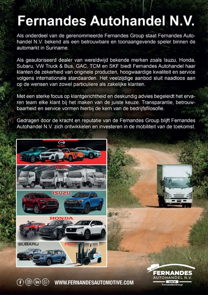 Pagina 19 van Surinaamse Gids Exclusief Magazine Editie 1