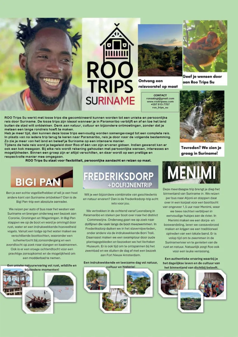 Pagina 30 van Surinaamse Gids Exclusief Magazine Editie 1