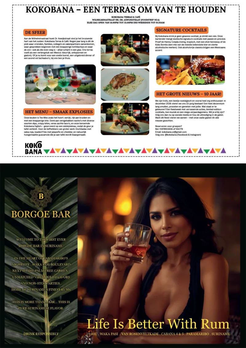 Pagina 61 van Surinaamse Gids Exclusief Magazine Editie 1