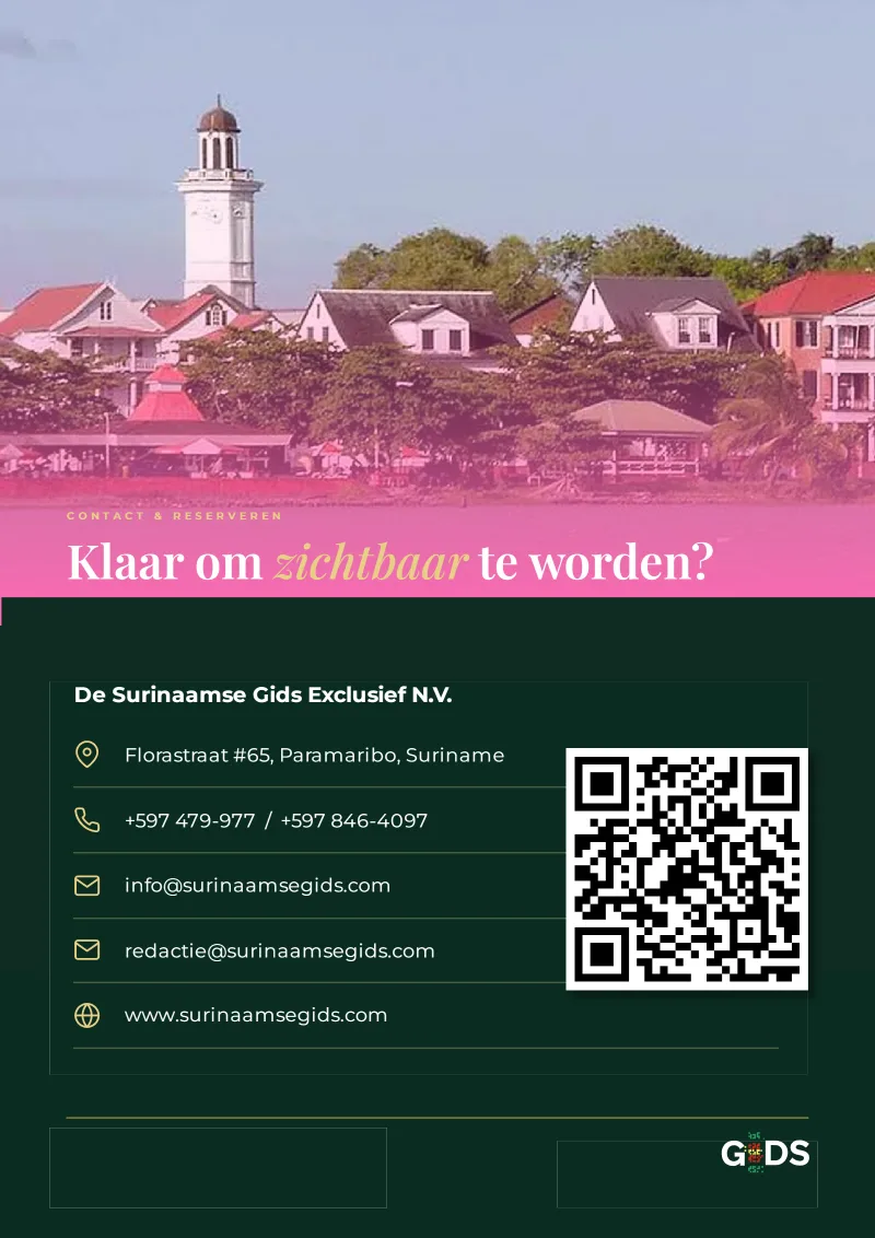 Página 10 de Surinaamse Gids Exclusief Magazine Kit 2026-2027