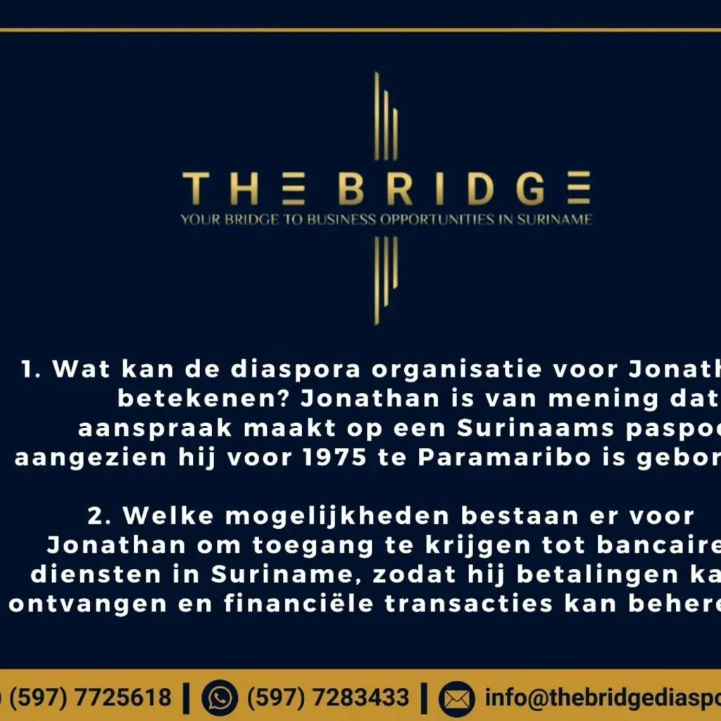 The Bridge Business Diaspora Bemiddelingsbureau foto 5