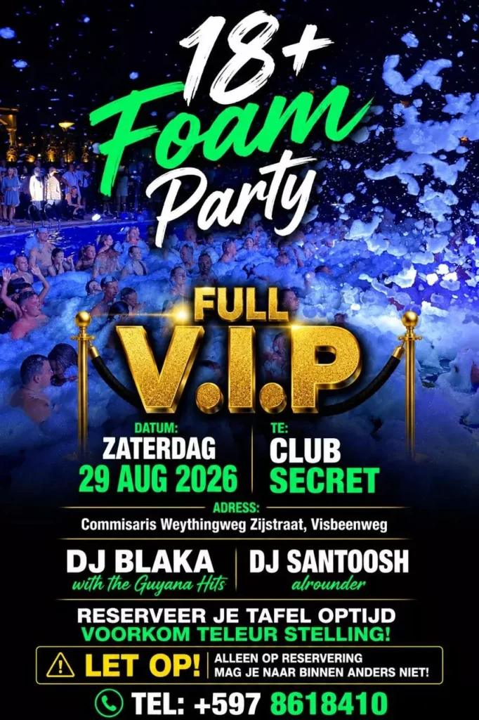 18+ Foam Party