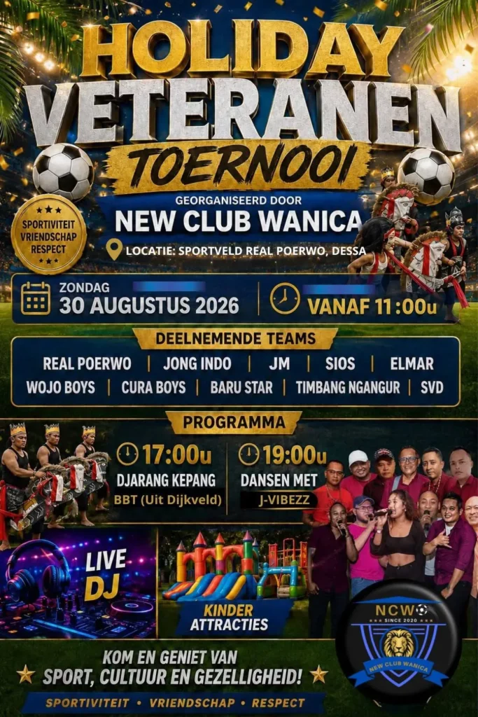 HOLIDAY VETERANEN TOERNOOI