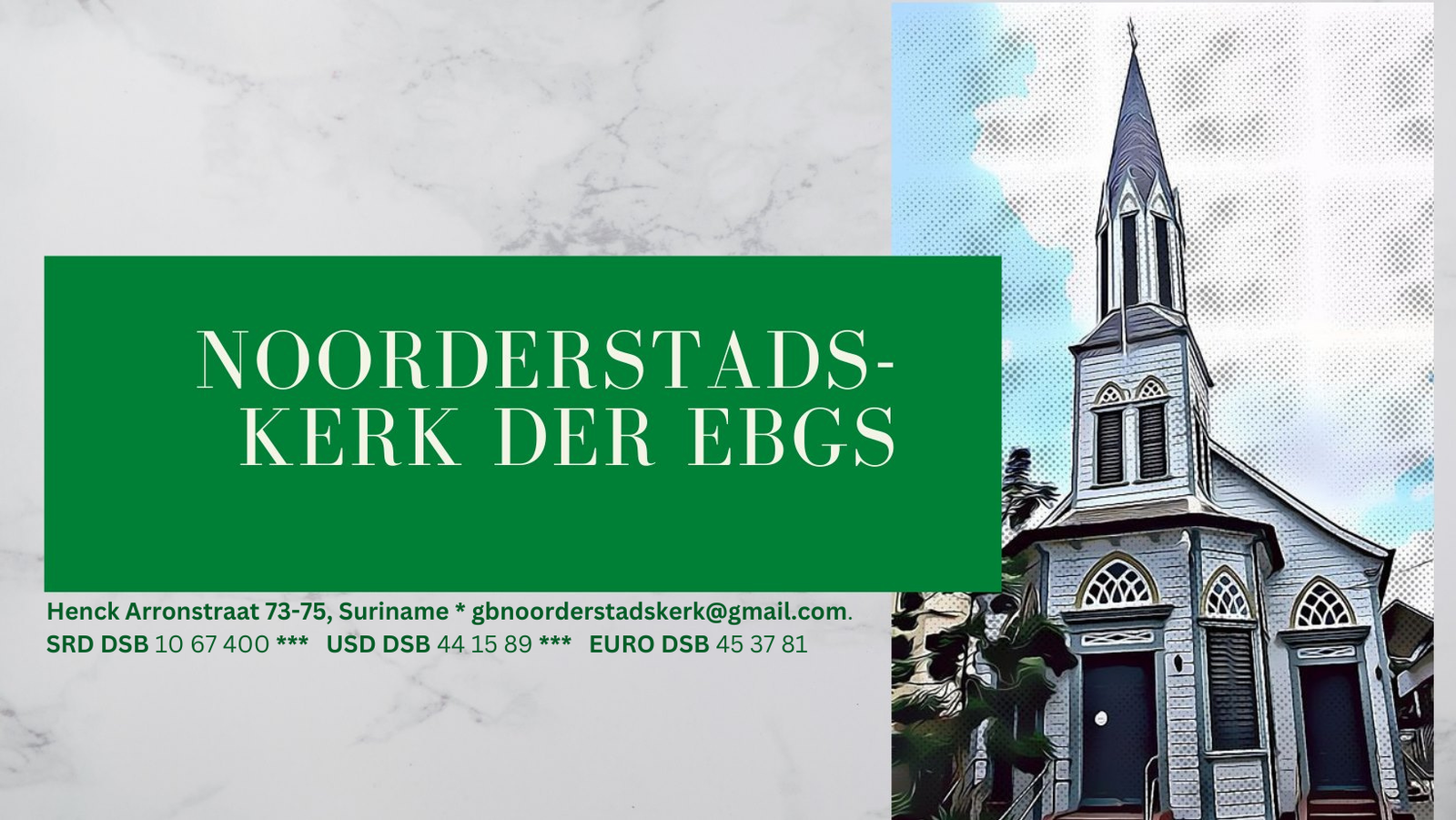 Noorderstadskerk der EBGS