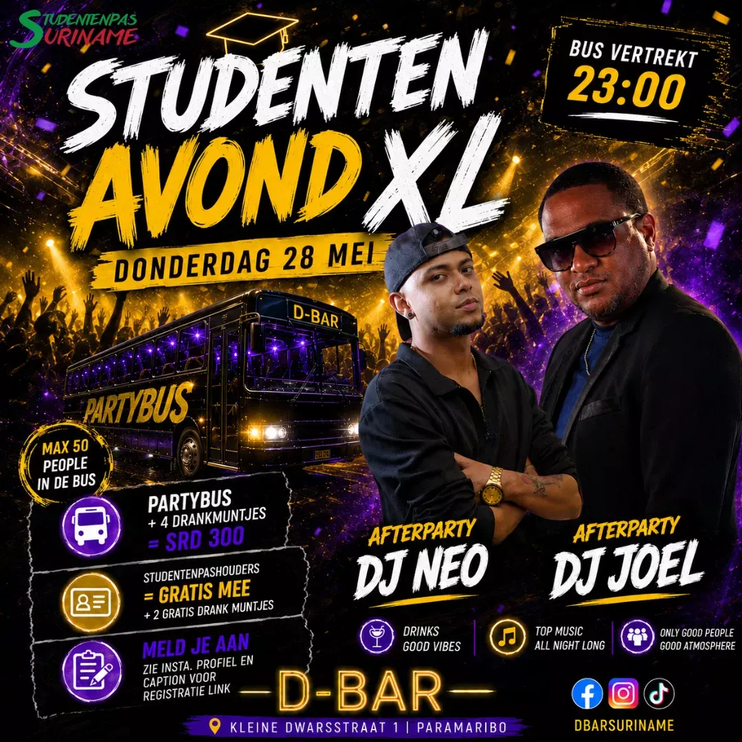 STUDENTEN AVOND XL