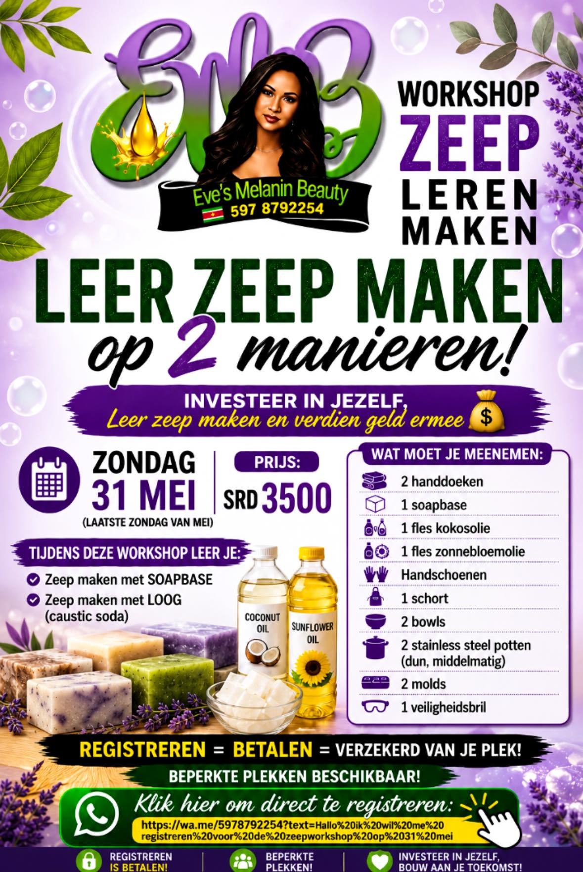 Zeep leren maken op twee manieren