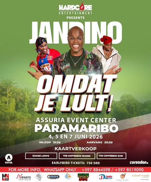 OMDAT JE LULT! – Jandino