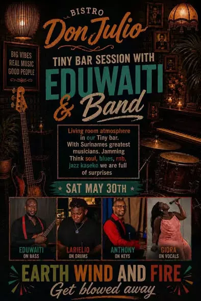 Tiny Bar Session with Eduwaiti & Band